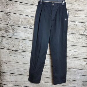 Juniors Volcom Black Pants Size 25X26 NWT MSRP $58.00